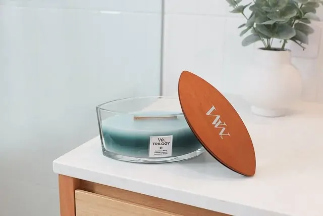 Woodwick Ellipse Trilogy Candle - Icy Woodland