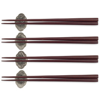 Royal Selangor Four Gentlemen - Chopsticks & Rest Set