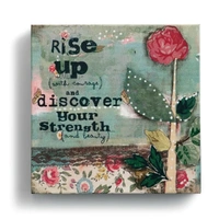 Demdaco Kelly Rae Roberts Wall Art - Rise up