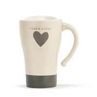 Demdaco Warm Heart Travel Mug - Rise & Shine