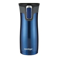 Contigo Travel Mug West Loop Autoseal - 470ml Monaco Blue
