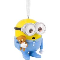 Hallmark Resin Hanging Ornament - Minions Bob in PJs