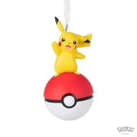 Hallmark Resin Hanging Ornament - Pokémon Pikachu on Pokéball
