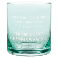 Hallmark Gifts - An Old Saying Whiskey Glass