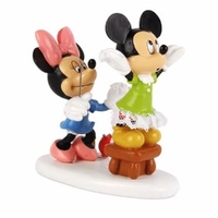 Disney Mickey's Merry Christmas Village by Dept 56 - Minnie Sewing