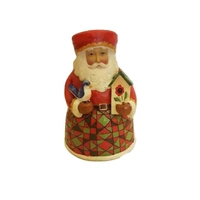 UNBOXED - Jim Shore Heartwood Creek - Santa With Blue Bird