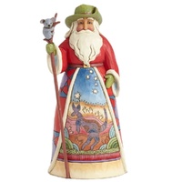 Jim Shore Heartwood Creek Christmas Around The World - Australian Santa
