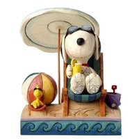 Peanuts by Jim Shore - Snoopy & Woodstock - Beach Buddies