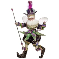 Mark Roberts Fairies - Medium Mardi Gras Magic