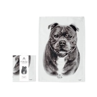 Ashdene Delightful Dogs - Staffy Terrier Tea Towel