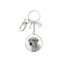 Ashdene Delightful Dogs - Labrador Keyring