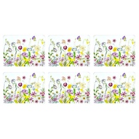 Ashdene Pressed Flowers - Placemat 6 Pack