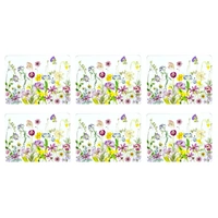 Ashdene Pressed Flowers - Placemat 6 Pack