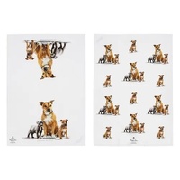 Ashdene Puppy Love Kitchen Towel - Staffy Terrier
