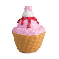 Soft N Slo Squishies Sweet Shop Series 1 - Strawberry Ice Cream Waffle Cup