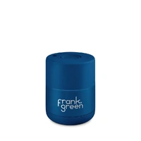 Frank Green Reusable Cup - Ceramic 175ml Deep Ocean Push Button
