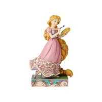 PRE PRODUCTION SAMPLE - Jim Shore Disney Traditions - Tangled Rapunzel - Adventurous Artist Princess Passion