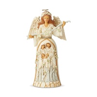 Jim Shore Heartwood Creek White Woodland - Nativity Angel