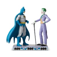 DC Comics by Jim Shore - Batman & Joker