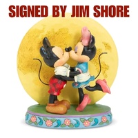 Jim Shore Disney Traditions - Mickey & Minnie Mouse - In the Moonlight (Signed by Jim Shore)