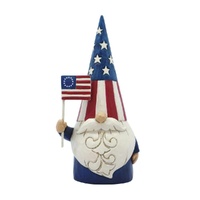Jim Shore Heartwood Creek Christmas Around The World - American Gnome