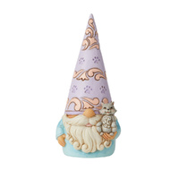 Jim Shore Heartwood Creek Gnomes - Gnome With Cat