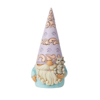 Jim Shore Heartwood Creek Gnomes - Gnome With Cat