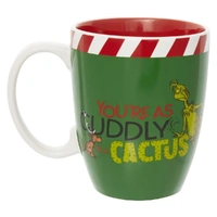 Dept 56 - Grinch Cuddly as a Cactus Mug