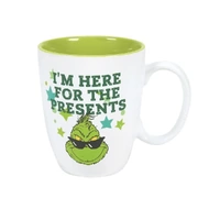 Dr Seuss The Grinch by Dept 56 - Here For the Presents Mug