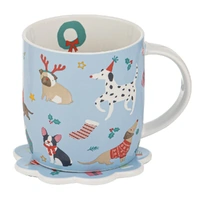 Ladelle Festive Fun - Mug & Coaster Set