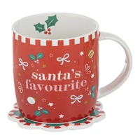 Ladelle Festive Fun - Mug & Coaster Set