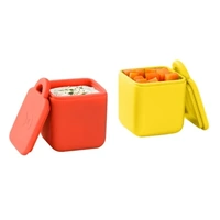Omie - OmieDip Silicone Containers (Set of 2) Yellow Red