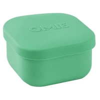 Omie - OmieSnack Silicone Container Green