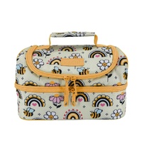 Sachi Style 235 Insulated Double Decker Lunch Bag - Busy Bees