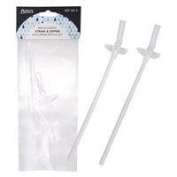 Oasis Kid's Drink Bottle Replacement Straw & Sipper (Set of 2)