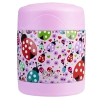 Oasis Double Wall Insulated Kid's Food Flask - 300ml Lovely Ladybugs