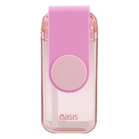 Oasis Tritan Kid's Straw Juice Box - 300ml Pink