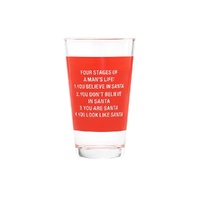 Say What? Pint Glass - Man's Life