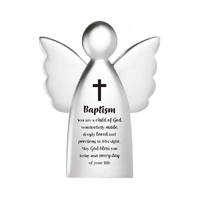 Angel Metal Ornament - Baptism