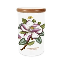 Portmeirion Botanic Garden Airtight Jar Extra Large - Asiatic Magnolia