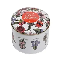 Banksia Red Floral Chocolate Coated Fruit & Nut Mix Tin - Emblems of Australia