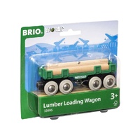 BRIO World Vehicle - Lumber Loading Wagon