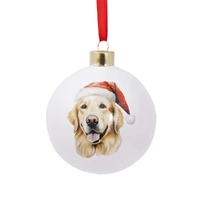 Splosh Christmas 2025 - Golden Retriever Round Bauble