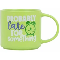 Splosh Cheeky Mug - Probably Late For Something