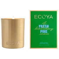 Ecoya Holiday Collection Goldie Candle - Fresh Pine