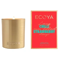 Ecoya Holiday Collection Goldie Candle - Chilli Strawberry