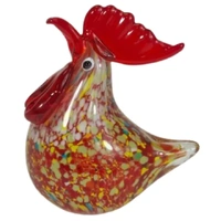Zibo Glass Ornament - Miniature Hen Hattie