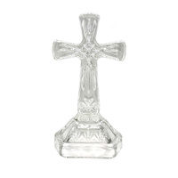 Glass Cut Standing Cross