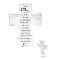 Ceramic Cross - Our Father