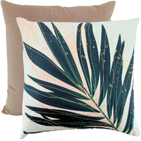 NF Living Velvet Cushion - Palming Influence 50x50cm